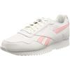Non applicabile (TG. 37 EU) Reebok Royal Glide Ripple Clip, Sneaker Donna, White Pink Glow White
