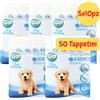 GD PET 50 TAPPETINI ASSORBENTI USA E GETTA - TELI IGIENICI PER CANI 60X90 6 VELI ADESIV