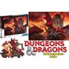 Clementoni Puzzle Dungeons & Dragons Dragonlance Shadow of the Drago 1000 Pezzi Clementoni