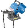 Fervi - Affila Catena Motosega con Mola a Secco, Leva di Avanzamento Catena, Schermo di Protezione, per Affilatura Precisa, Struttura Robusta e Facile Utilizzo, con Bulloni per Fissaggio
