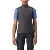 CASTELLI 4523094-923 UNLIMITED W PUFFY VEST DARK GRAY/RED Gilet sportivo M