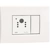 VEMER VE795000 EASYEYE - Telecamera WiFi da Interno con APP dedicata, Installazione Scatola da Incasso 2 Moduli, Videocamera di Sicurezza Full HD e Tecnologia a Infrarossi, Alimentazione 230V, Bianca