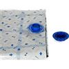 Lavatelli Set di 3 sacchetti sottovuoto coperte e piumoni, con pompa manuale, salvaspazio, buste sottovuoto vestiti, misura S 40x60cm per magliette, ideali per viaggio