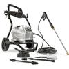 Powerplus pulitrice elettrica ad alta pressione POWXG90430-3100 Watt, funzione start/arresto, massima pressione 190 bar e temperatura 50 °C, tubo da 10 m e accessori inclusi