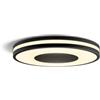 Philips Hue White Ambiance Plafoniera Smart Being, Luce Bianca da Calda a Fredda, 32W, Nero, Telecomando Dimmer Switch Incluso