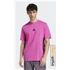 adidas T-SHIRT ADIDAS ESSENTIALS 3-STRIPES SINGLE - JE6392 col. fucsia/nero