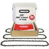 Oregon Confezione da 3 catene motosega M72 SpeedCut per barra da 18- passo 0,325, calibro 0,050, 72 maglie di trasmissione, controcontraccolpo di ricambio (95TXL072G)