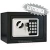utix CASSAFORTE PER ARMADIO MOBILE CHIAVE ELETTRONICA PICCOLA PER B&B HOTEL ALBERGO