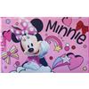DISNEY TAPPETO STAMPA DIGITALE 80 X 120 RASATO ANTISCIVOLO FROZEN PRINCIPESSE MINNIE
