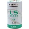 Saft PILA SAFT LS33600 LITIO 3,6V LS 33600 16500 17AH D TORCIA LITHIUM R20 3.6 V LS3