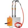 VEVOR Forgia a Gas Propano Bruciatore Quadrato per Coltelli Metalli Attrezzature per Forgiatura, Forgia a Gas Propano in Acciaio Inox 2 Bruciatori Portabile, Forgia a Gas per Coltelli Max. 1427℃