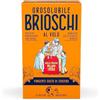 Brioschi Orosolubile Brioschi al volo Zenzero - 15 Bustine di granulato digestivo e effervescente, da usare senz'acqua - Al pungente gusto di zenzero - per un sollievo gustoso ed istantaneo - 15g
