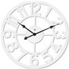 Lowell Orologio da parete (60cm) JUSTAMINUTE Bianco 21551B