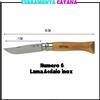 Opinel COLTELLO PIEGHEVOLE DA CACCIA FUNGHI TASCABILE TASCA OPINEL MULTIUSO OUTDOOR