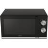 Candy Moderna Forno a Microonde con Grill, 20 Litri, 700W, 6 Livelli di Potenza, Funzione Defrost, Timer e Segnale di Fine Cottura, App hOn, Libera Installazione, 45,2 x 36 x 26,2 cm, Nero - CMG20TNMB
