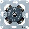 Jung 11015 - Timer a 2 poli, 15 minuti, colore: Argento