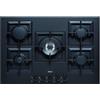 ELLECI PGSP75140CS PIANO COTTURA 75CM 5 FUOCHI A GAS - NERO
