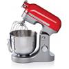 Ariete Impastatrice Moderna 1589 planetaria impastatore 1600 W 5,5lt rossa Rotex