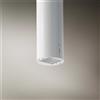 Elica Cappa Cucina Aspirante Isola 43 cm Bianco Elica TUBE PRO ISLAND WH/A/43