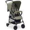 hauck Passeggino Leggero Sport - Solo 5,9 kg Per Bambino Fino a 15kg - Compatto e Pieghevole - Reclinabile, Cappotta e Grande Cesto Portaoggetti Fino a 3 kg - Verde oliva