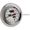WELL HOME MOBILIARIO & DECORACIÓN Well Home Termometro da carne per barbecue in acciaio inox Ø5,4x12cm