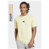 adidas T-SHIRT ADIDAS ESSENTIALS 3-STRIPES SINGLE - JE6387 col. giallo