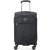 DELSEY PARIS Helium DLX Softside - Valigia espandibile con ruote girevoli, Nero, Carry on 20 Inch, Helium Dlx Softside Bagaglio Espandibile Con Ruote Spinner