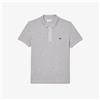 Lacoste 🔵Lacoste Polo in Cotone Piqué PH4012 Grigio Uomo New SS25