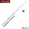 FALCON CANNA PESCA POPPING TONNO ROSSO FALCON PEPPERS OFF-SHORE 240 AZ.150 FUJI NEW