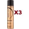Syoss 3 PZ PALETTE SYOSS LACCA CON CHERATINA 3IN1 PROTEZIONE TENUTA STYLING 300ML