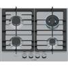 Bosch Serie 6 PCH6A5I90 , Piano cottura a gas, 60 cm, Acciaio inox