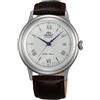 ORIENT Bambino V2 AC00009W Romani Grigio Orologio Uomo Automatico Cinturino Pel
