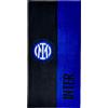 Inter Official Product Telo Mare Inter F.C. Asciugamano Spugna 70x140 cm prodotto ufficiale 100% cotone