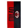 Hermet Telo Mare A.C. Milan Ufficiale piscina spugna 100% Cotone cinigliato 70x140 cm