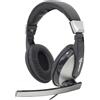 SBOX Cuffie Gaming con Microfono Sbox HS-302 con 2 x 3.5mm Jack Audio - Nero