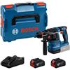 Senza Marca/Generico Tassellatore a batteria Bosch compatto GBH 18V-22 con batterie 5 AH