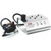 Lelit PS25 ferro da stiro a caldaia 800 W 2,5 L Acciaio inossidabile Nero, Accia