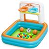 Bestway 52728 Piscinetta gioco multiuso Kick 'N Swish 3-in1, con 18 palline da gioco, multicolor