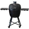 barbecook Barbecue Kamado Kamal 2.0 Grill, Fumo, Vapore, arrosto, Extra Large, Nero, 138x84x123cm