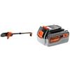 BLACK+DECKER GPC1820L20-QW Sega Potatrice a Batteria Litio, 18 V, 2.0 Ah + BL4018 Batteria al Litio, 18 V, 4.0 Ah