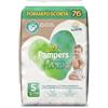 Pampers Protezione Pura, 76 Pannolini Ipoallergenici con 0% Profumo e lozioni, Taglia 5 11-25 Kg, Taglia 5 - Nuova versione