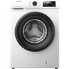 Hisense Lavatrice Slim 7 Kg Classe A 45 cm Inverter Vapore Bianco WFQP701219VM