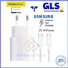 Samsung Carica Batterie 25W+Cavo C Originale Samsung S24 Plus Ultra SM-S921 S928 TA800 W
