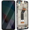 Xiaomi, Schermo per Xiaomi Redmi 10 2022 LCD + vetro touchscreen + frame, Grigio