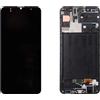 DISPLAY CON FRAME PER SAMSUNG GALAXY A30S SM A307 LCD OLED PARI ORIGINALE VETRO