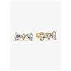 Pandora Orecchini Pandora Fiocco Luminoso Piccolo 263507C01 Earrings Placcatura Dorata