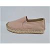 Viguera Espadrillas Basse Donna in Pelle Martellata, Con Elastici - NUD (Nude)