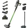 GREENWORKS SCOPA ASPIRAPOLVERE A BATTERIA 24V SENZA FILI + PIANTANA +6 ACCESSORI