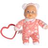 Chicco La Mia Prima Bambola, Bambola Bambina con Anello a Forma di Cuore, Facile da Afferrare, Soffice e Leggera, Morbida, Lavabile in Lavatrice, Giochi Bambini 0 Mesi+, Da portare ovunque, Rosa