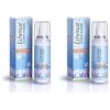 Libenar Spray Nasale Decongestionante Acqua di Mare per Adulti, Bambini e Neonati, Adatto per il Naso Chiuso e Lavaggi Nasali, Punta Morbida, Getto Delicato, 100ml (Confezione da 2)